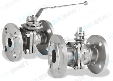 Manual flange ball valve