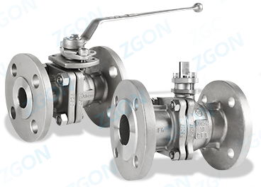 Manual flange ball valve