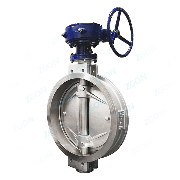 Hard sealed clamp butterfly valve