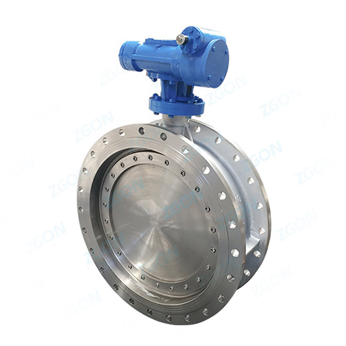 Hard sealed flange butterfly valve
