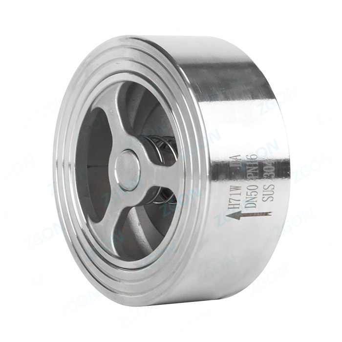 Clamp check valve