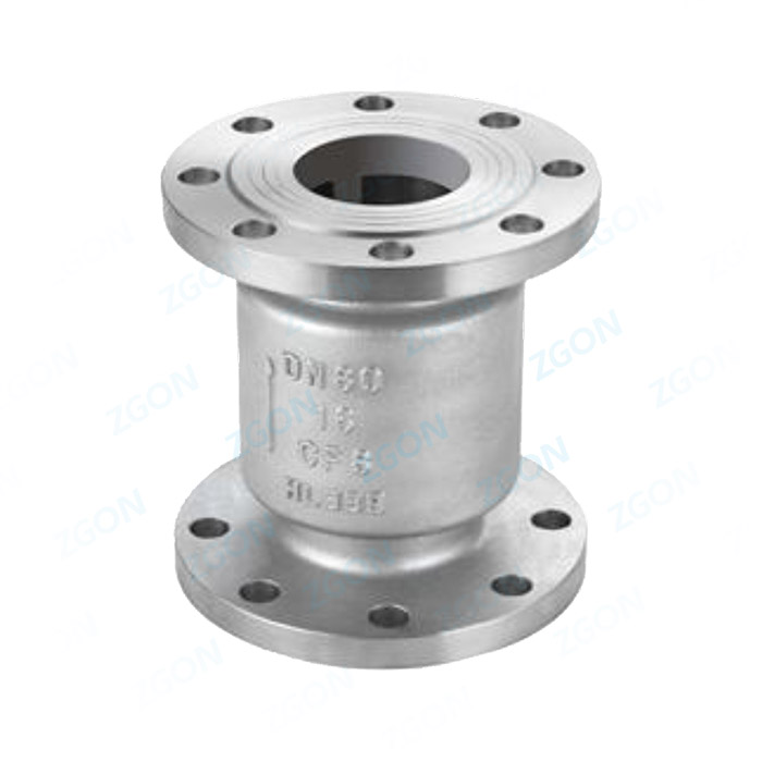 National standard vertical check valve