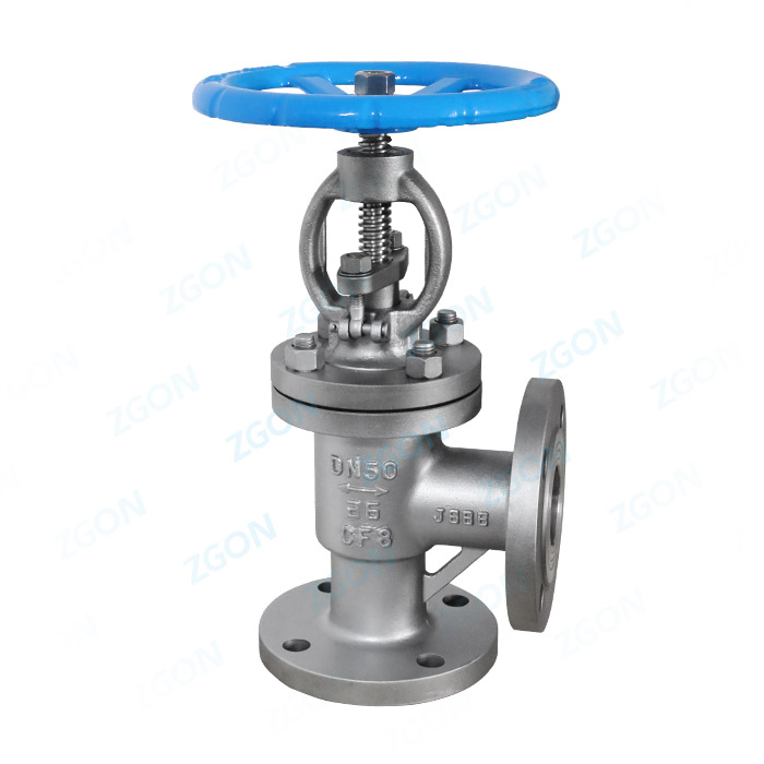 Angle globe valve