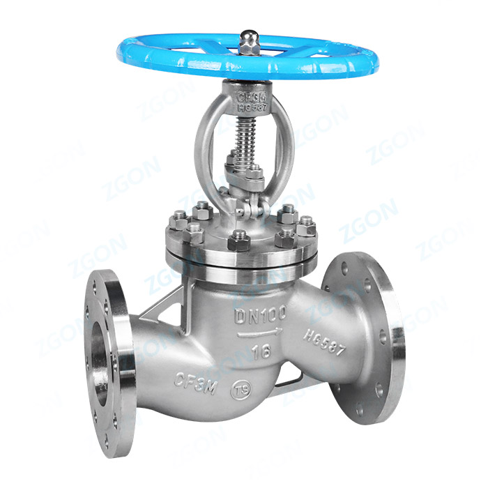 National standard flange globe valve