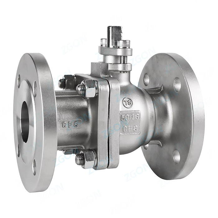 Manual national standard flange ball valve