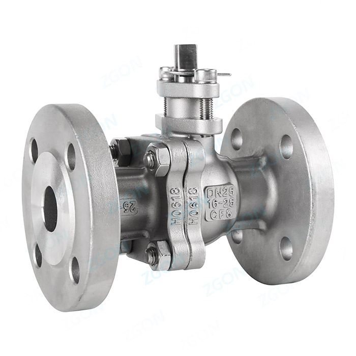 Manual national standard flange ball valve