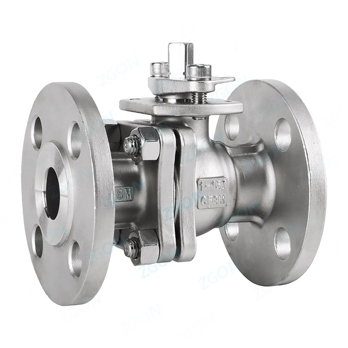 Manual American standard flange ball valve