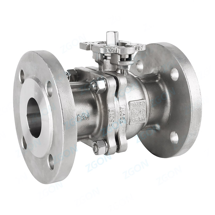 High platform national standard flange ball valve