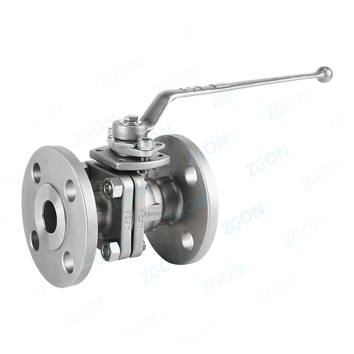 Manual American standard flange ball valve